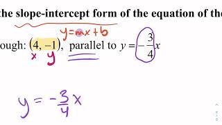 Kuta Tutorial: parallel and perpendicular slopes