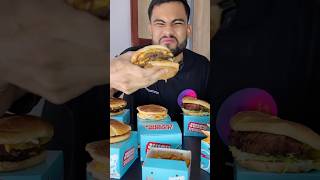 PROBÉ todas las HAMBURGUESAS de MR BEAST (nuevo video en el canal) #burger #comida #mrbeast