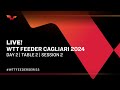 LIVE! | T2 | Day 2 | WTT Feeder Cagliari 2024 | Session 2