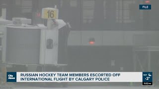 Russian junior hockey team kicked off flight