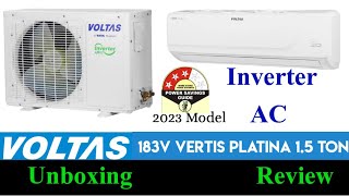 Voltas Split AC 183V Vertis Platina 1.5ton 2023