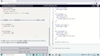 Tutorial 17 - use inheritance so you don't repeat yourself - freecodecamp