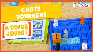 Découverte du jeu Chats Tournent en Rond de Smart Games  - A toi de jouer !