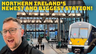 WHAT IS BELFAST GRAND CENTRAL STATION LIKE TO USE? 🚉 Ballymena to Belfast with NI Railways 🚆