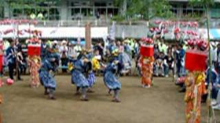 獅子舞１ 2009郷土芸能祭 (東京都檜原村)