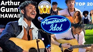 Arthur Gunn (Dibesh Pokharel) In Hawaii Singing His Heart Out for Top 20 Selection #AmericanIdol2020