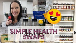 SIMPLE HEALTH SWAPS IN YOUR PANTRY 😱 HEALTHY SWAPS FOR WEIGHT LOSS & STAYING HEALTHY ❤ HIDDEN TOXINS