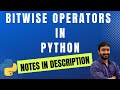 Bitwise Operators (And, OR, XOR) in Python | Python Tutorial for Beginners in Hindi