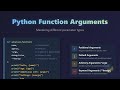 Python Function Arguments: A Beginner's Guide
