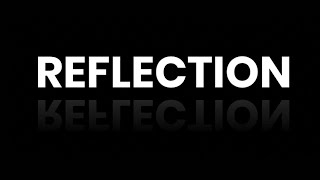 Awesome CSS Text Reflection Effect