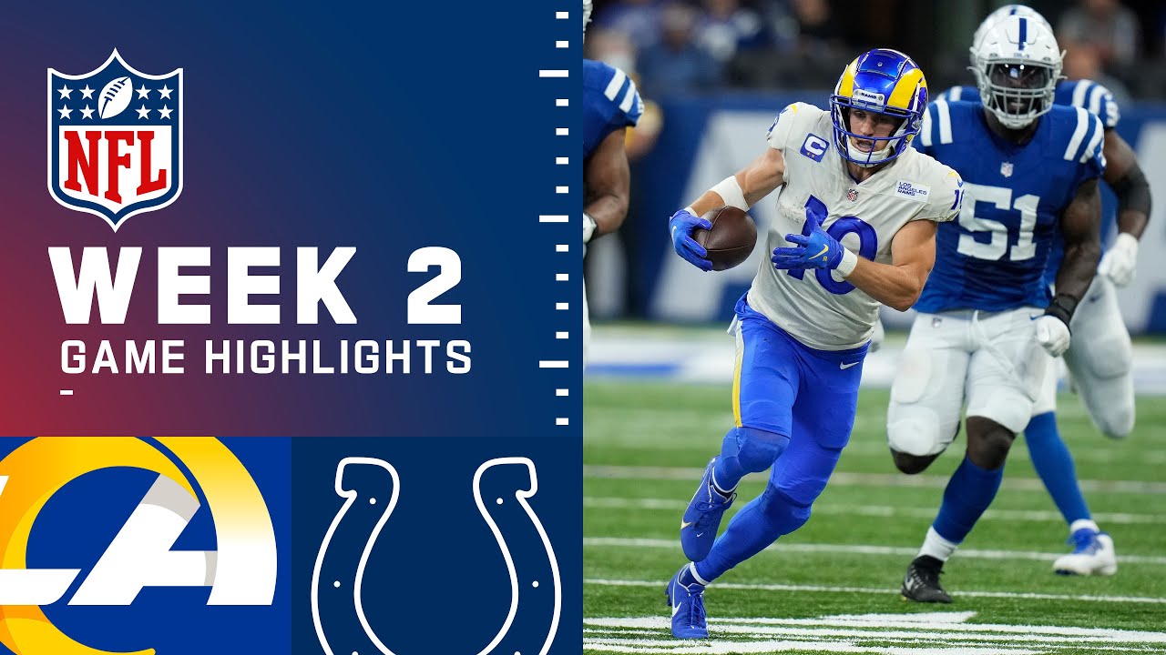 Rams Vs. Colts Week 2 Highlights | NFL 2021 - YouTube