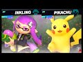 Super Smash Bros Ultimate Amiibo Fights – 9pm Poll Inkling vs Pikachu