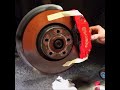 Установка накладок brembo на audi