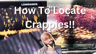 How to: locate crappies on Active Target #Crappies #ActiveTarget #live #Lowrance