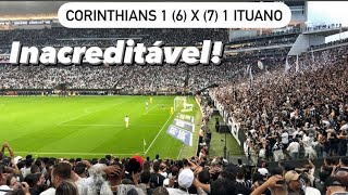 Corinthians DECEPCIONA e é ELIMINADO do Paulista em Itaquera | Reações da Fiel