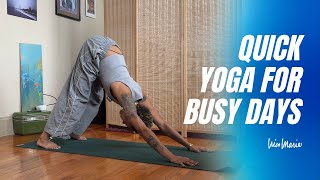 Quick Yoga for Busy Days | 5 Minutes