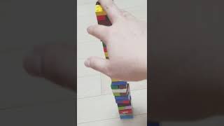 레고 타워 되살리기 LEGO BLOCK TOWER 😀😀😀 #shorts #reverse #lego