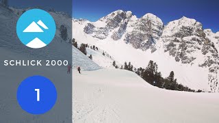 Schlick 2000 - Innsbruck, Austria | Blue 1 | Piste View