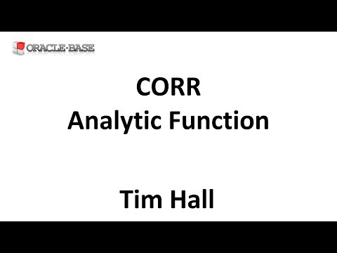 CORR : Problem Solving using Analytic Functions