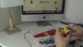 3x3 solves with Stackmat (camera testing)