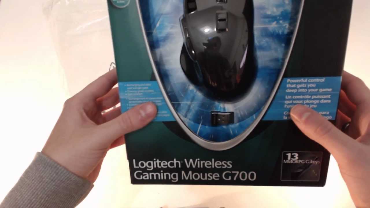 Mouse Logitech G700 Unboxing Youtube