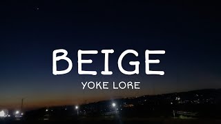 Beige Yoke Lore...