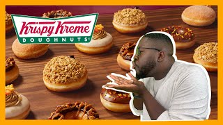 Krispy Kreme Fall Donut Selection Breakdown.