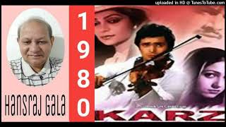 Kamal Hai - Karz (1980) Kishore Kumar,Manna Dey, Anuradha Paudwal Md Laxmikant Pyarelal