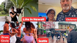 Living in Pahoa Hawaii | Seaview Drum Circle | Christmas in San Diego