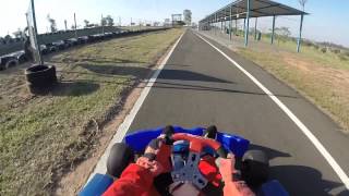 Treino em Garça - Estréia Kart Mini 1996 após restauro