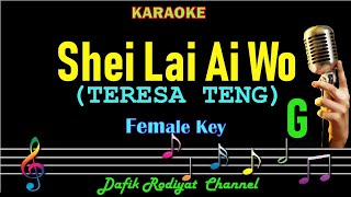 Download Mp3 Shei Lai Ai Wo (Karaoke) Teresa Teng Nada Wanita/Cewek Female Key G Mandarin Song