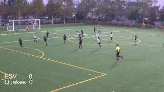 PSV07g (and 08s) vs SJ Earthquakes Pre-NPL GU13, 10.27.2019