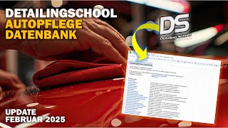 UPDATE: Neue Inhalte in der DetailingSchool Datenbank