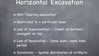 Horizontal vs. Vertical Excavation