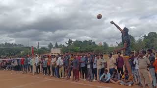 Dasera district level chickaballapur Finals || Sidlaghatta v/s chickaballapur || 1st set best of 3