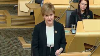 Urgent Statement by the First Minister: Attack on Manchester - Scottish Parliament: 23 May 2017