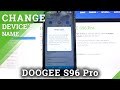 How to Change Device Name on DOOGEE S96 Pro – Rename Device