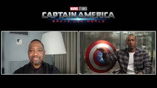 Interview: Anthony Mackie on Sam Wilson's confidence in Captain America: Brave New World