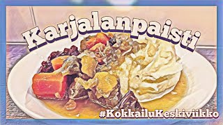 Karjalanpaisti | kokkaillaan herkullista ja täyttävää Karjalanpaistia