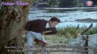 Aane Se Usake Aaye Bahaar Hindi English Subtitles Full Song