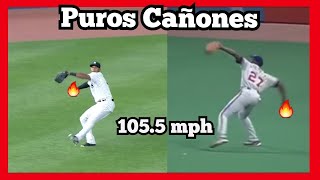 Los TIROS Mas DUROS Y PODEROSOS del Los Jardineros 98+ MPH [MLB]