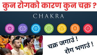 चक्र र रोग |Is the imbalance of the chakras the cause of the disease? Ashok Bhandari 'Yog Trainer' '