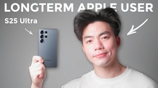 แกะกล่อง S25 Ultra จากมุมมองคนใช้ iPhone มาตลอด | bomyanapat