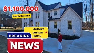 Обзор Шикарного Дома/Я удивлёна/New Construction-Moore,South Carolina/REZNIK Real Estate-BROKER/USA