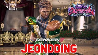 Tekken 8 Aggressive Eddy Player | Jeondding | Tekken 8 God Of Destruction