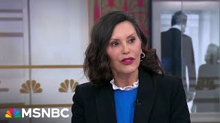 Gov. Whitmer: Democrats have to learn the lessons, listen to the people