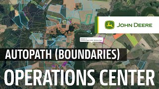 Tutorial für AutoPath (Boundaries) mit dem John Deere Operations Center | Videoanleitung