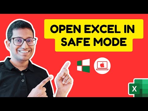 2 простых способа открыть Excel в безопасном режиме (Windows + Mac)