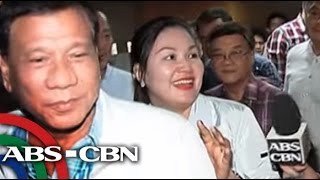 Bandila: Wife supports Duterte's presidential bid