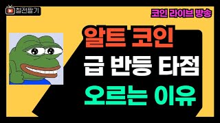 코인 시장 반등의 서막 l 어떤 코인을 사야할까? l 줍줍 가자  (24.04.21.)